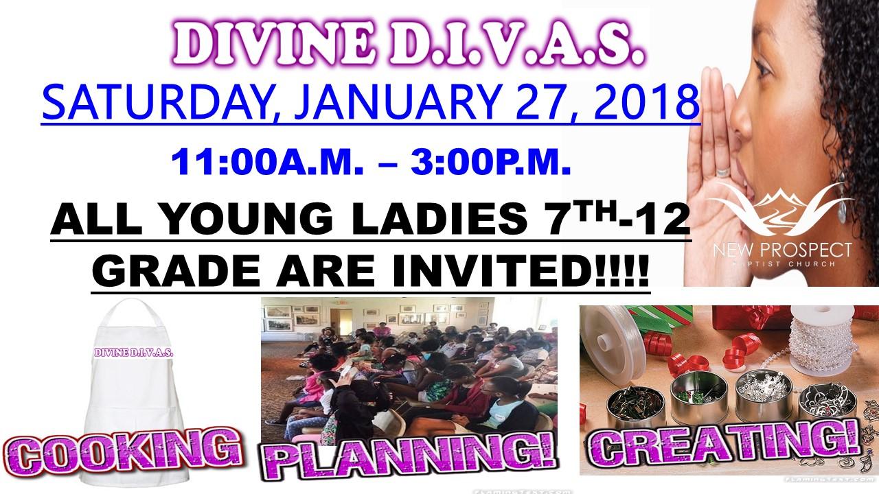 Divine D.I.V.A.S. 1-27-2018