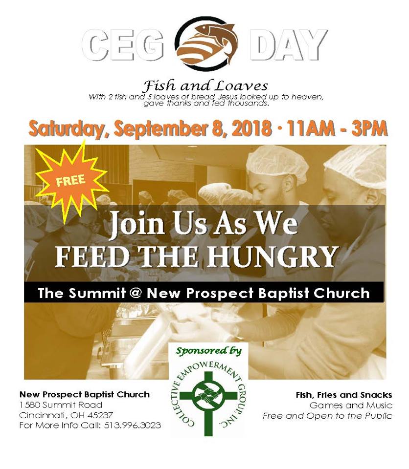 CEG Day in the Community Saturday September 8 2018 at 11 am