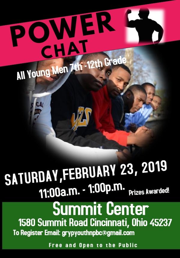 New Prospect Power Chat on Saturday February 23rd 11 am - 1 pm