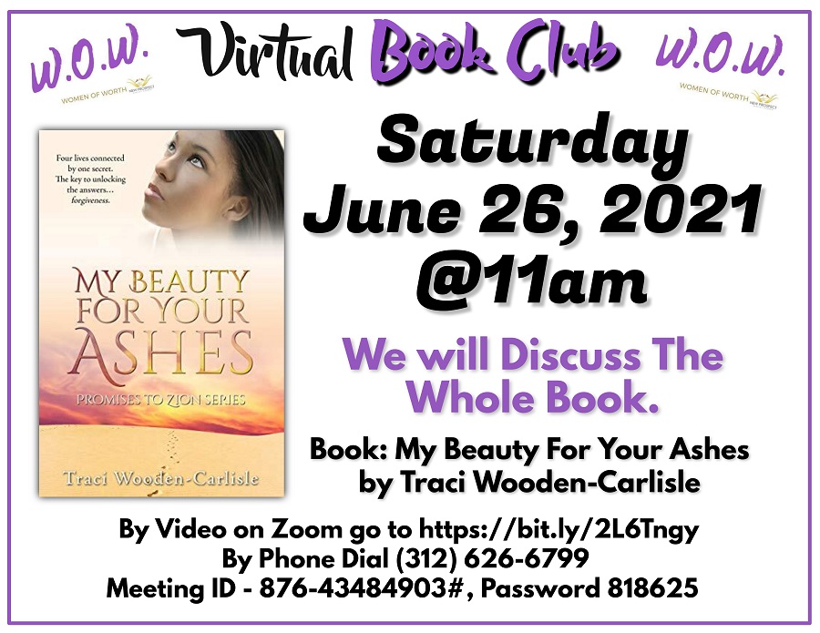 New Prospect W.O.W. Virtual Book Club on Saturday, June 26th at 11 a.m.